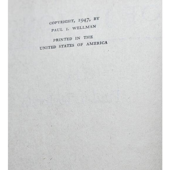 The Walls Of Jericho By Paul J. Wellman, First Edition, Vintage Novel Book 1947 - Picture 9 of 13